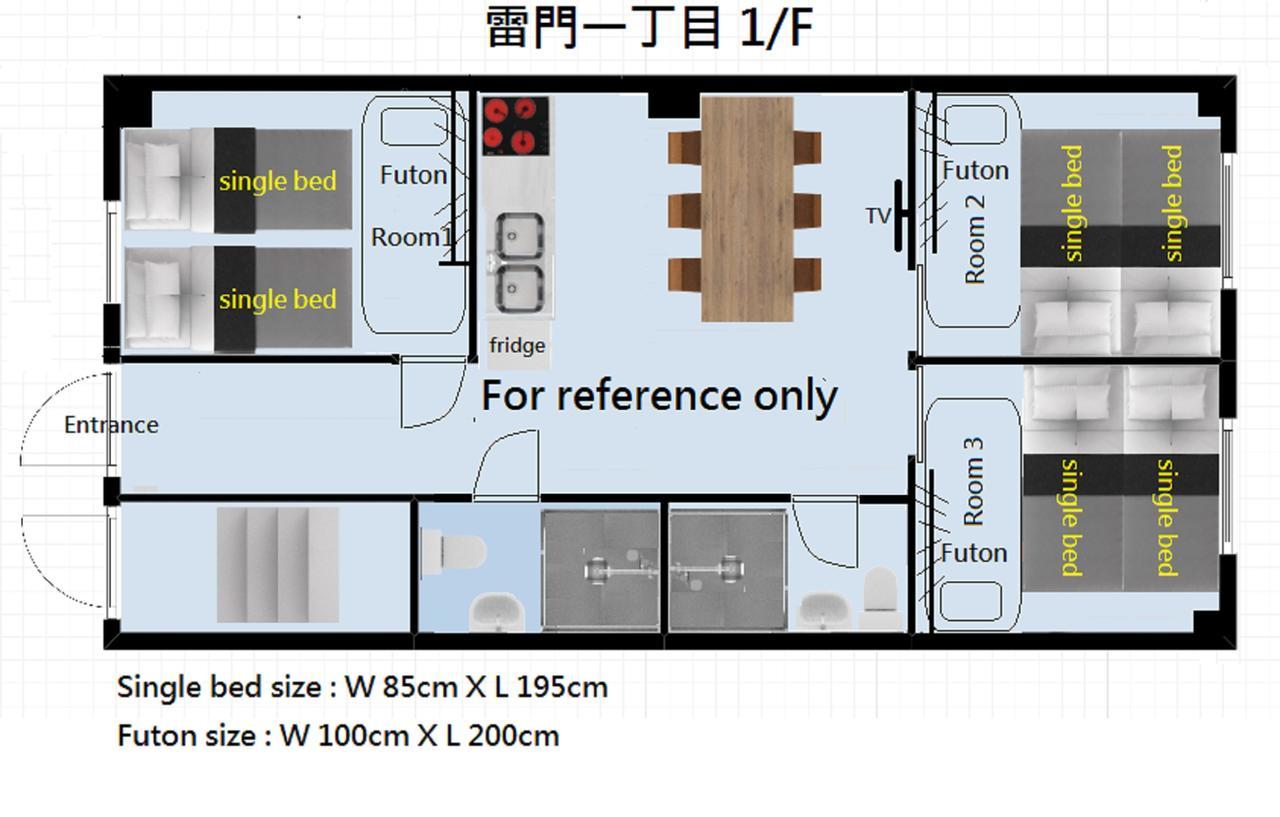 Rimon Apartment Tokyo Bagian luar foto